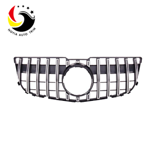 Benz GLK Class X204 13-15 GTR Style Chrome Silver Front Grille