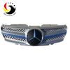 Benz SL Class R230 AMG Style 03-07 Silver 1-Fin Front Grille