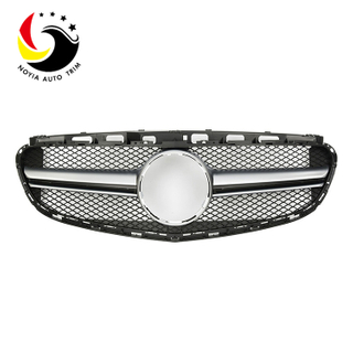 Benz E Class W212 AMG Sport Style 14-15 Silver Front Grille