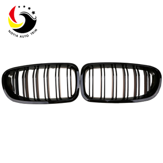 Bmw 5 Series F10/F11/F18 10-16 2-Slat Gloss Black Front Grille