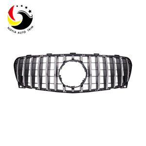 Benz GLA Class X156 16-IN GTR Style Chrome Silver Front Grille