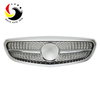 Benz C Class W205 Diamonds 15-IN Silver Front Grille