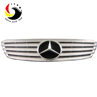 Benz S Class W220 Sport Style 99-02 Silver Front Grille