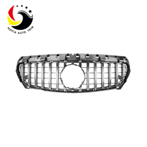 Benz CLA Class W117 GTR Style 13-15 Chrome Silver Front Grille