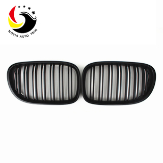 Bmw 7 Series F01/F02/F03/F04 10-15 2-Slat Matte Black Front Grille