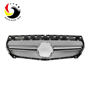 Benz CLA Class W117 CLA45 Style 13-15 Chrome Black Front Grille