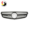 Benz C Class W204 C63 Style 07-14 Gloss Black 1-Fin Front Grille