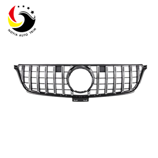 Benz ML Class W166 12-15 GTR Style Chrome Silver Front Grille