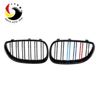 Bmw 5 Series E60/E61 04-09 2-Slat Glossy M Colour Front Grille