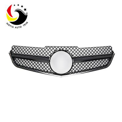 Benz E Class W207 AMG Style 10-13 Gloss Black 1-Fin Front Grille